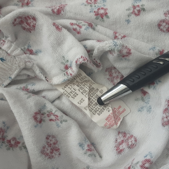 Vintage Valentines Day Patchwork Heart Rose Floral Ruffle Overall Dress - Picture 3 of 4